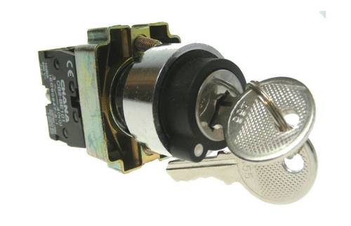 3 Pos Maintained Key Operated Selector Switch